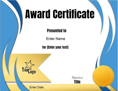 FREE Printable and Editable Winner Certificate Template.